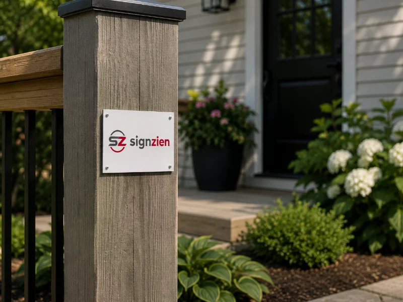 .024 Aluminum Signs (1-Sided)