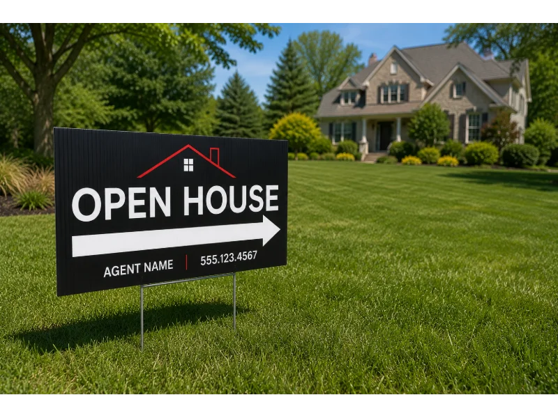 Open House / Directional Signs