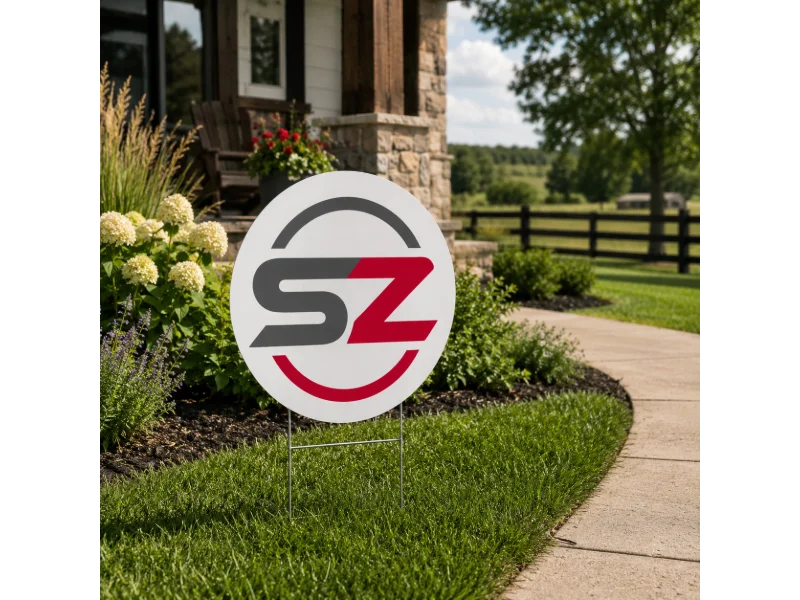 Die-Cut Yard Signs (2-Sided)