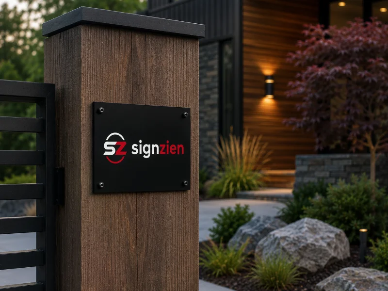 .024 Aluminum Signs (1-Sided)