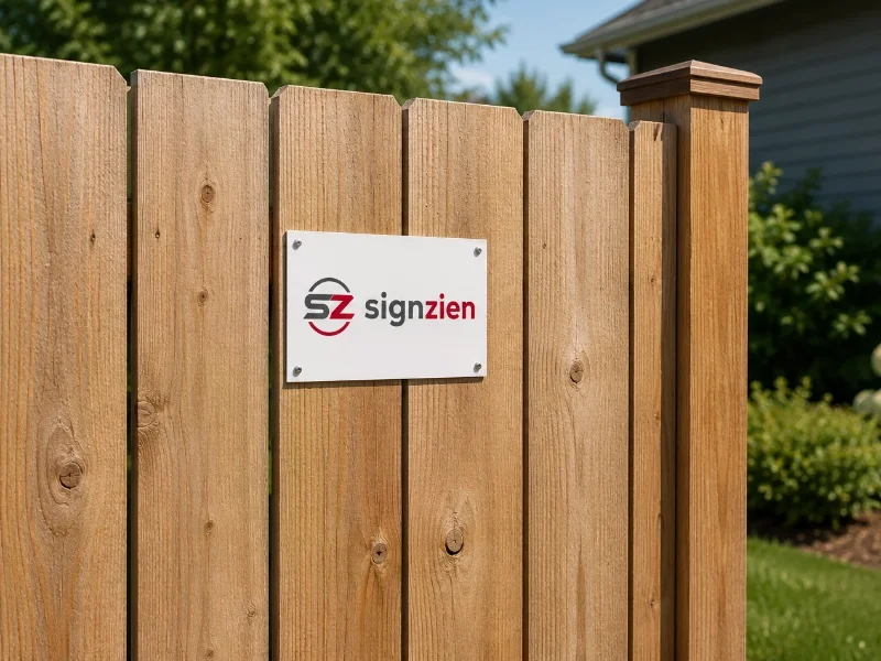 .024 Aluminum Signs (1-Sided)
