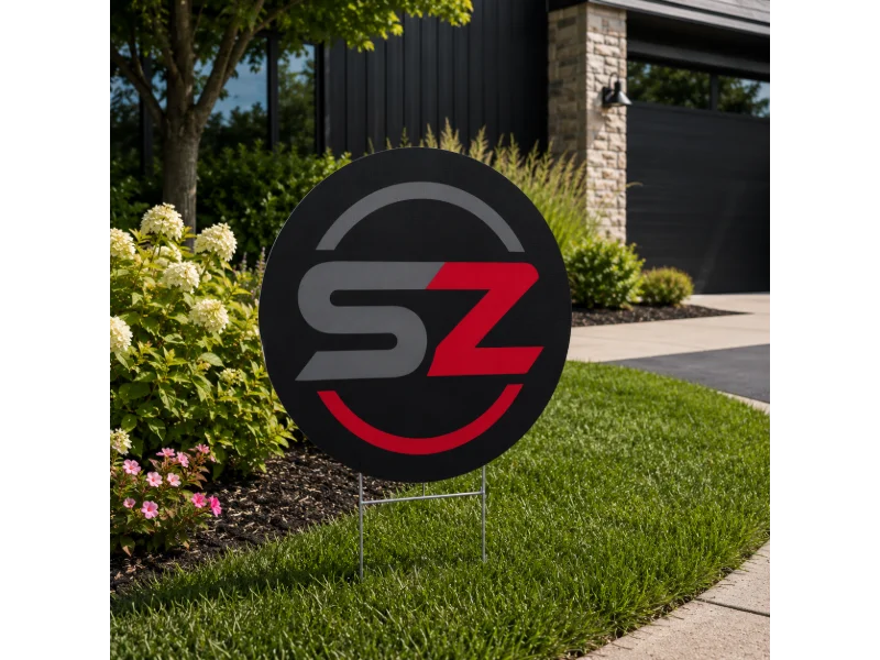 Die-Cut Yard Signs (2-Sided)