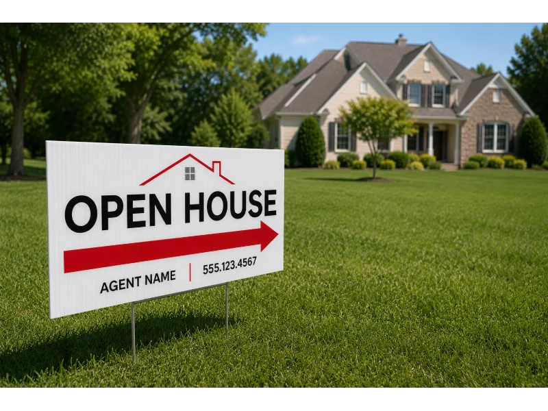 Open House / Directional Signs